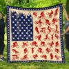 Quilt  Cyclist Flag  Quilt
